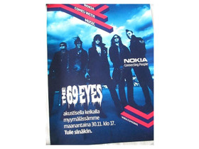 The 69 Eyes / Nokia promo juliste, 2009 (gootti), Muu keräily, Keräily, Vaasa, Tori.fi