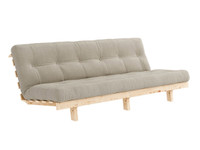 KARUP DESIGN Lean-futonsohva linen/mnty, L 190 cm