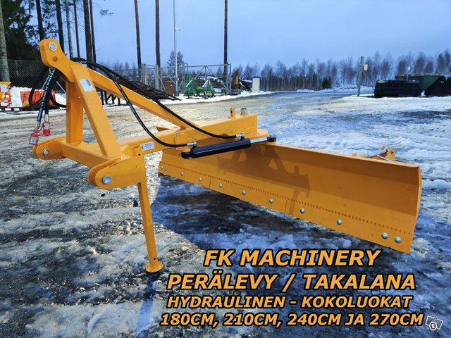 FK Machinery perälevyt / takalanat - VIDEO - UUSIA 1