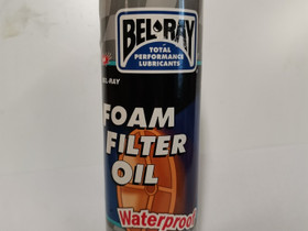 Bel-Ray Foam Filter Oil Spray on ilmansuodatinöljy, Muut motovaraosat ja tarvikkeet, Mototarvikkeet ja varaosat, Harjavalta, Tori.fi