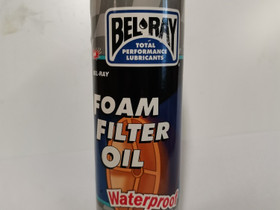 Bel-Ray Foam Filter Oil Spray on ilmansuodatinljy, Muut motovaraosat ja tarvikkeet, Mototarvikkeet ja varaosat, Harjavalta, Tori.fi