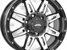 8X17 6X139.7 ET25 KR110.1 IA GRABBER gloss black, Renkaat ja vanteet, Raahe, Tori.fi