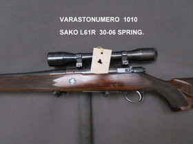 Sako L61R 30-06 Sprig. (1010), Aseet ja patruunat, Metsästys ja kalastus, Kuhmo, Tori.fi