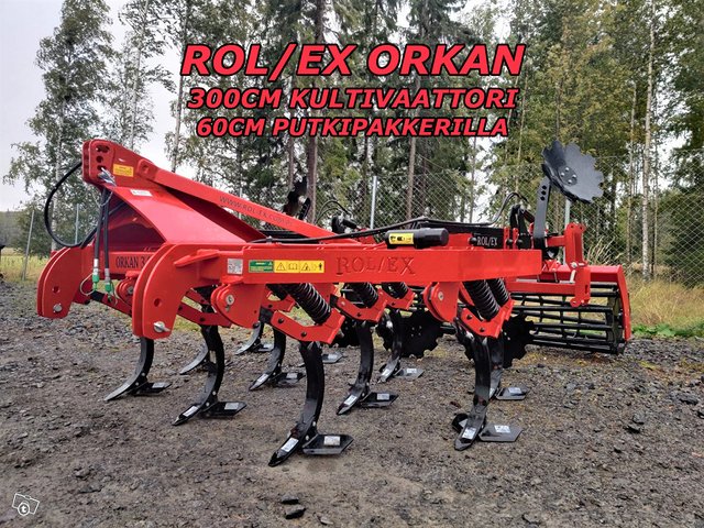 Rol/Ex Orkan - 300cm kultivaattori - UUSI, kuva 1