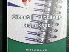 J & R Leppiniemi: Oikeat ja riittävät kirjaukset, Muut kirjat ja lehdet, Kirjat ja lehdet, Helsinki, Tori.fi