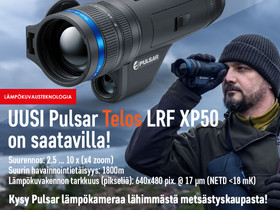 Pulsar Telos LRF XP50 lämpökamera, Metsästysoptiikka, Metsästys ja kalastus, Tampere, Tori.fi