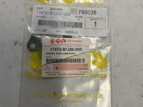 17472-97J00-000 GASKET,PUMP CASE PANEL, Suzuki, Veneen varusteet ja varaosat, Venetarvikkeet ja veneily, Nokia, Tori.fi