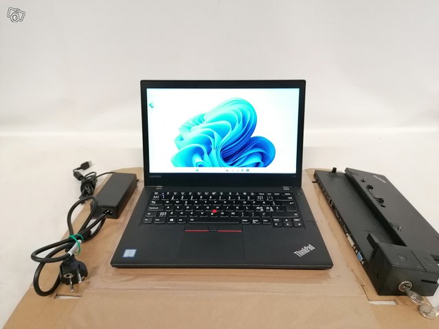 Lenovo Thinkpad T470 + Ultradock telakka, kuva 1