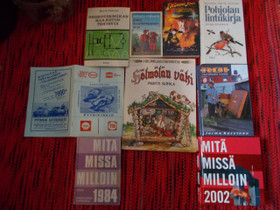 Mmm,indiana jones,pyynikinajot,lintukirja, Muut kirjat ja lehdet, Kirjat ja lehdet, Tampere, Tori.fi Mmm,indiana jones,pyynikinajot,lintukirja, Muut kirjat ja lehdet, Kirjat ja lehdet, Tampere, Tori.fi