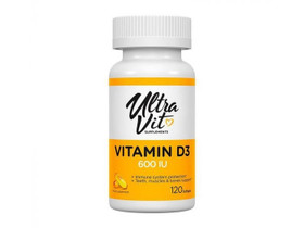 Ultravit vitamin d3 600iu pehmeät kapselit 120 kpl, Hyvinvointi ja elintarvikkeet, Terveys ja hyvinvointi, Helsinki, Tori.fi
