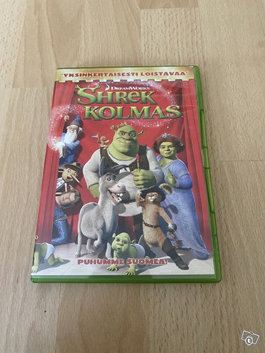 Shrek kolmas-dvd