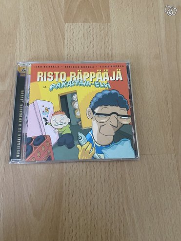 Risto Räppääjä ja pakastaja Elvi-cd