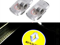 Renault Koleos logolliset projektorivalot oviin
