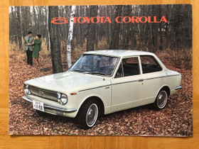Esite Toyota Corolla KE10 1960-luvulta, Harrastekirjat, Kirjat ja lehdet, Espoo, Tori.fi