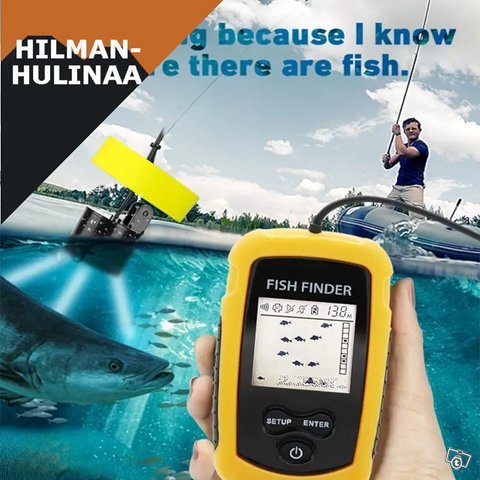 Uusi Fish Finder Kalatutka / Kaikuluotain