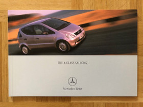 Esite Mercedes W168 A-sarja vuodelta 2000/2001, Harrastekirjat, Kirjat ja lehdet, Espoo, Tori.fi