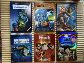 Disney Pixar DVD-paketti, Elokuvat, Asikkala, Tori.fi