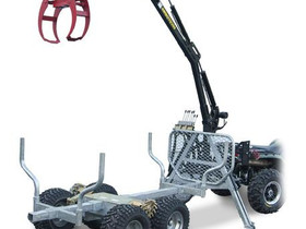 ATV GRAPPLE CRANE 350-II Hydraulisella vedolla, Metskoneet, Kuljetuskalusto ja raskas kalusto, Harjavalta, Tori.fi