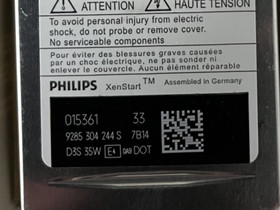 Philips Xenon polttimo 35W, Autovaraosat, Auton varaosat ja tarvikkeet, Nokia, Tori.fi