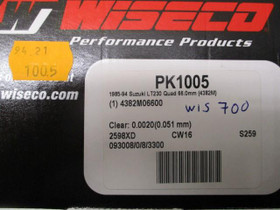 WISECO PK1005 Mntsarja 66MM SUZUKI LT230 85-94, Mnkijn varaosat ja tarvikkeet, Mototarvikkeet ja varaosat, Helsinki, Tori.fi