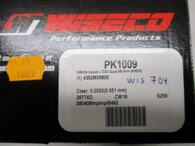 Wiseco pk1009 piston kit 68mm suzuki lt230 85-94, Mönkijän varaosat ja tarvikkeet, Mototarvikkeet ja varaosat, Helsinki, Tori.fi Wiseco pk1009 piston kit 68mm suzuki lt230 85-94, Mönkijän varaosat ja tarvikkeet, Mototarvikkeet ja varaosat, Helsinki, Tori.fi