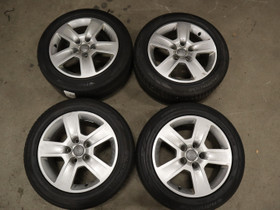 Audi OEM 7x16 5x112 ET42 205/55R16, Renkaat ja vanteet, Kaarina, Tori.fi