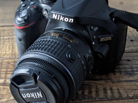 Nikon D5200 + pelit ja pensselit, Kamerat, Kamerat ja valokuvaus, Pieksmki, Tori.fi