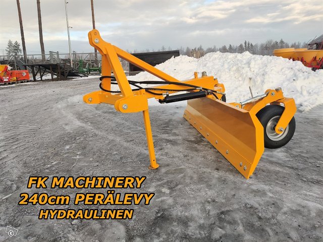 FK Machinery 240cm perälevy - takalana - VIDEO, kuva 1
