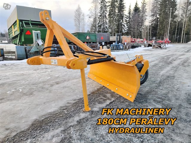 FK Machinery 180cm perälevy - takalana - VIDEO, kuva 1
