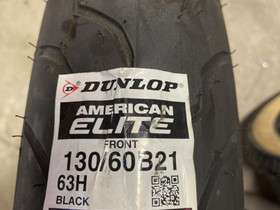Dunlop American Elite 130/60-21, Renkaat, Mototarvikkeet ja varaosat, Alavus, Tori.fi