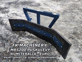 FK Machinery MRS200 puskulevy - kuminen - VIDEO, Maatalouskoneet, Kuljetuskalusto ja raskas kalusto, Urjala, Tori.fi