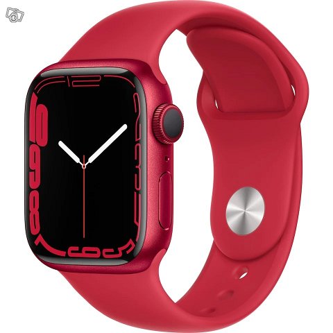 Apple Watch Series 7 GPS 41mm, Product Red, kuva 1