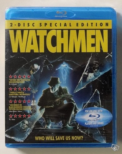 Elokuva Watchmen (blu-ray)