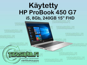 Kytetty HP ProBook 450 G7, Kannettavat, Tietokoneet ja lislaitteet, Kajaani, Tori.fi