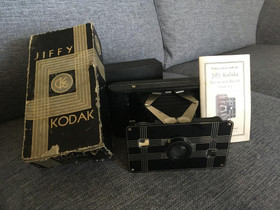 Kamera, Kodak Jiffy 1930-luvulta, Kamerat, Kamerat ja valokuvaus, Nurmijärvi, Tori.fi