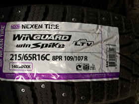 4kpl 215/65 R16C Nexen WinSpike LT nasta, Renkaat ja vanteet, Turku, Tori.fi 4kpl 215/65 R16C Nexen WinSpike LT nasta, Renkaat ja vanteet, Turku, Tori.fi