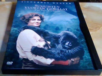 Sumuisten vuorten gorillat dvd-elokuva