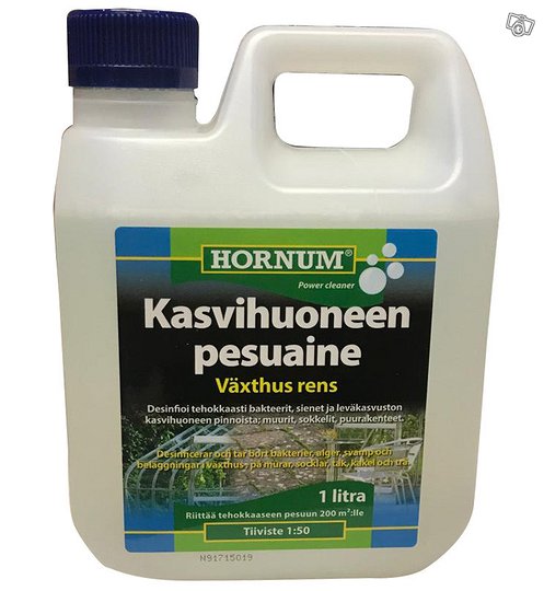 Hornum Kasvihuoneen pesuaine 1 litra - Verkkoka...