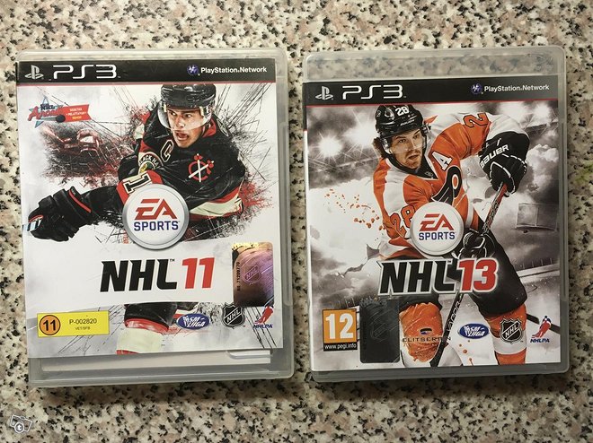NHL11 ja NHL 13 PS3