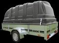 Jt-trailer 150*300*35 + 1m kuomulla