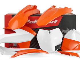 Polisport plastic kit KTM EXC/EXC-F 14-15, Moottoripyrn varaosat ja tarvikkeet, Mototarvikkeet ja varaosat, Helsinki, Tori.fi