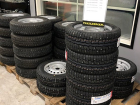 Peräkärryjen nastarenkaita vanteilla, Peräkärryt ja trailerit, Auton varaosat ja tarvikkeet, Salo, Tori.fi Peräkärryjen nastarenkaita vanteilla, Peräkärryt ja trailerit, Auton varaosat ja tarvikkeet, Salo, Tori.fi