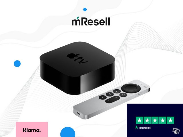 Tehdashuolletut Apple TV:t 12kk takuulla, kuva 1