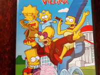 Useita kuvia Simpsonit DVD ja LP ja kirja