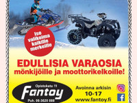 ATV ja Moottorikelkka Varaosia ja Tarvikkeita FANTOY