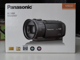 Panasonic HC-V800 Full HD videokamera, Kamerat, Kamerat ja valokuvaus, Seinäjoki, Tori.fi