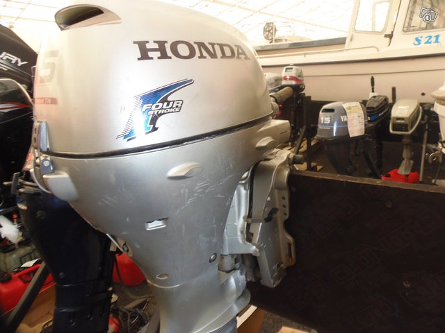 Sunnan 410 uusi Honda BF15 startilla käytetty 3850 5