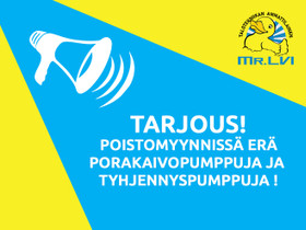 POISTOMYYNTI: erä tyhjennyspumppuja, LVI ja putket, Rakennustarvikkeet ja työkalut, Vantaa, Tori.fi POISTOMYYNTI: erä tyhjennyspumppuja, LVI ja putket, Rakennustarvikkeet ja työkalut, Vantaa, Tori.fi