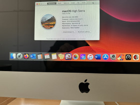 Apple iMac 21.5" Pöytäkone - Hyvä -, Pöytäkoneet, Tietokoneet ja lisälaitteet, Oulu, Tori.fi