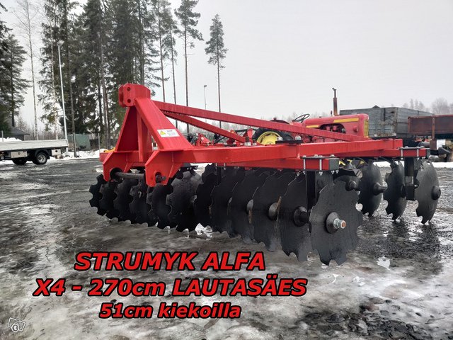Strumyk ALFA X4 lautasäes - 270cm JA 51cm KIEKOT 1
